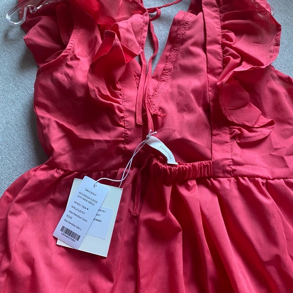 NWT MOONSEA RUFFLE MINI DRESS - Picture 4 of 4
